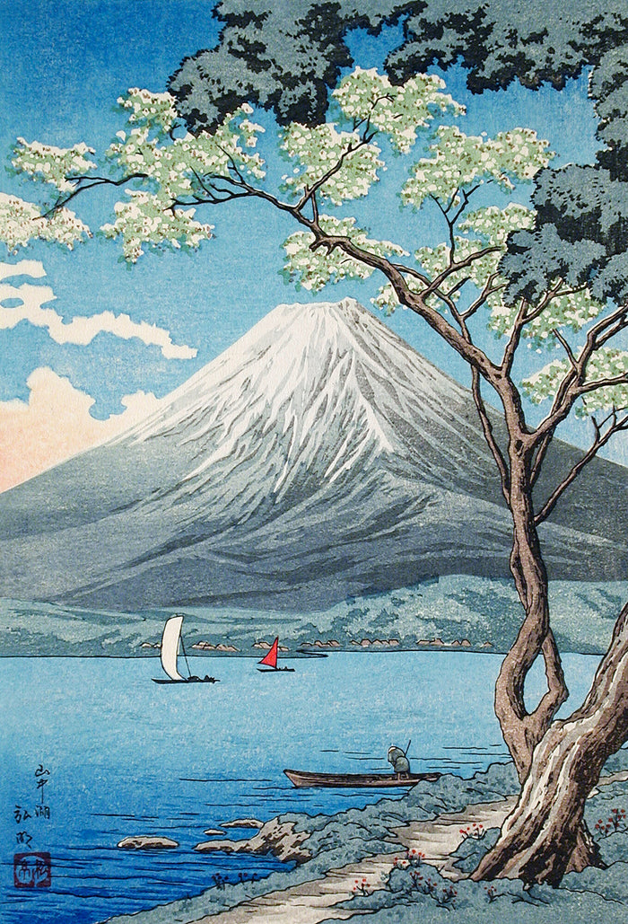 Fuji desde el lago