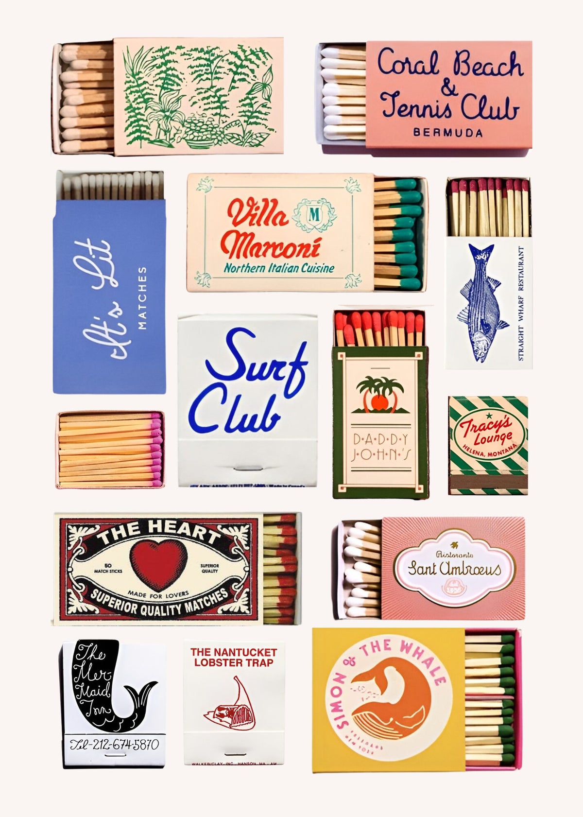 Surf Club, cuadro de Persa