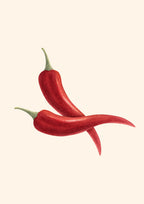 Ajíes, cuadro de Persa