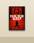 Doctor Sleep en una pared clara con marco negro (imagen ilustrativa)