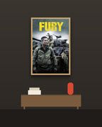 Fury en una pared oscura con marco de kiri claro (imagen ilustrativa)