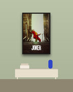 Joker en una pared verde con marco negro (imagen ilustrativa)