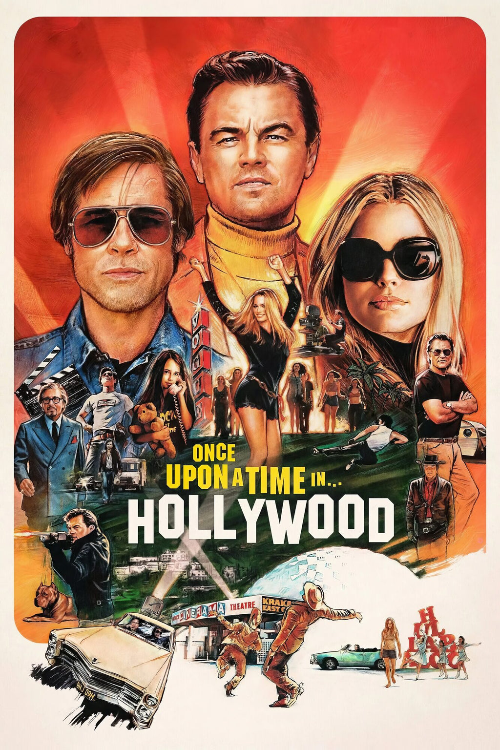 Once Upon a Time... in Hollywood, cuadro de Persa