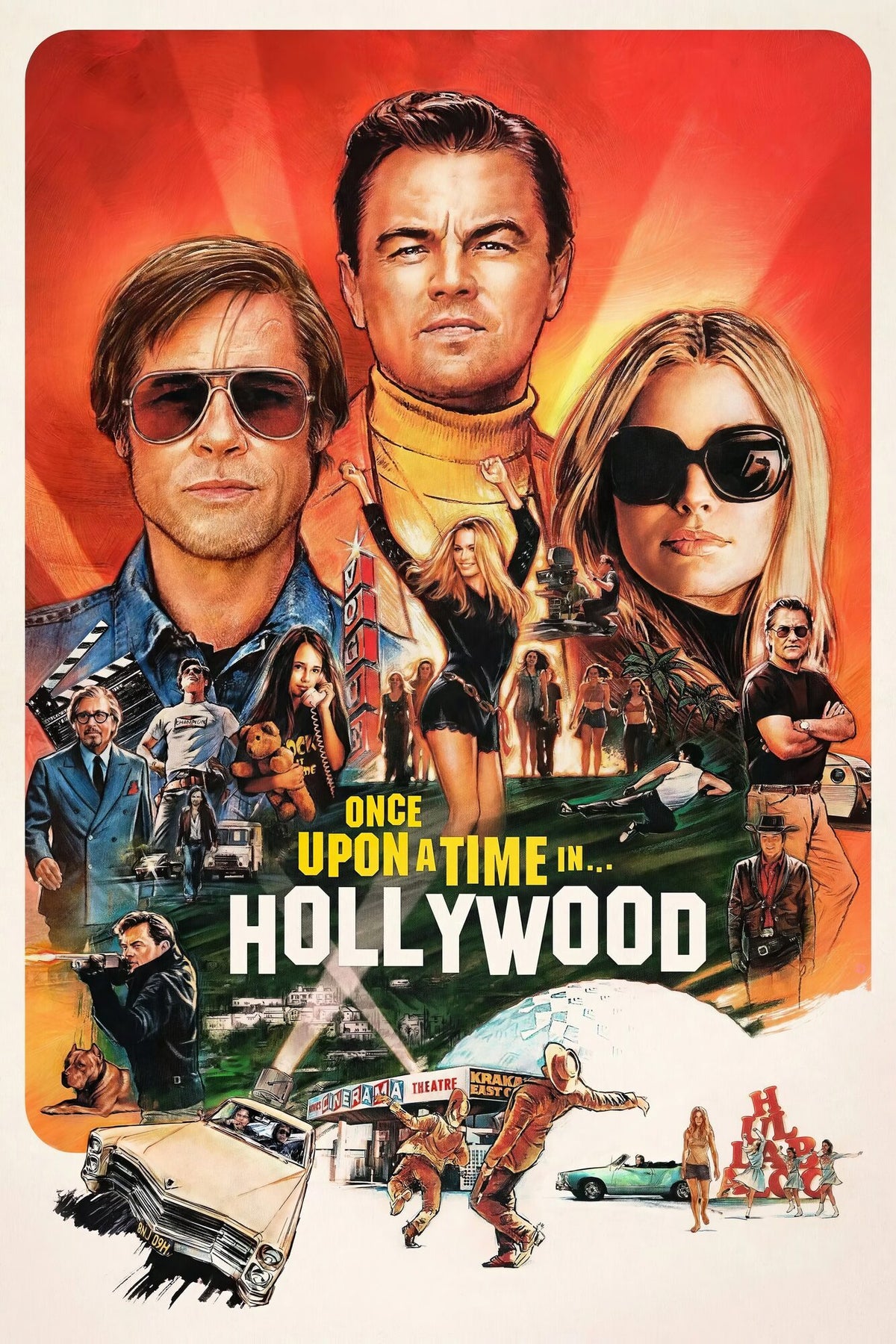 Once Upon a Time... in Hollywood, cuadro de Persa
