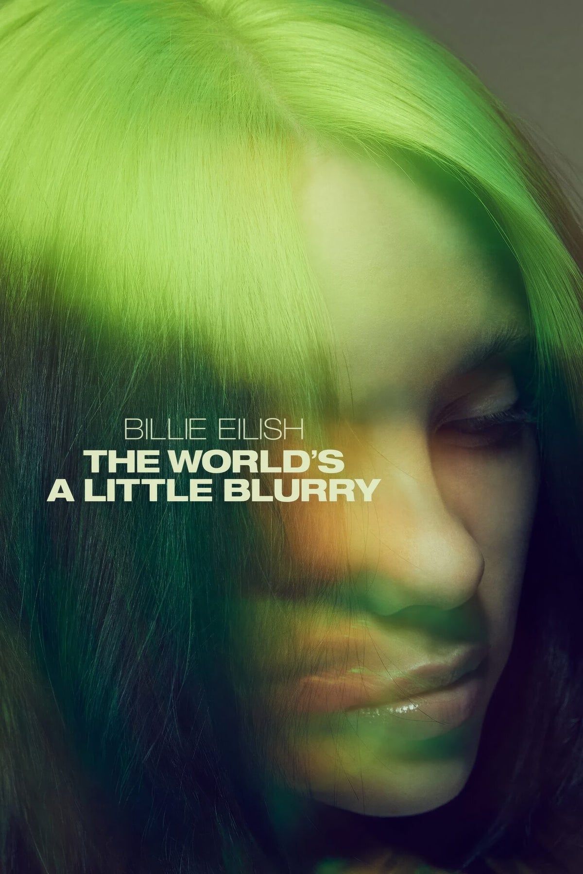 Billie Eilish The World's a Little Blurry, cuadro de Persa